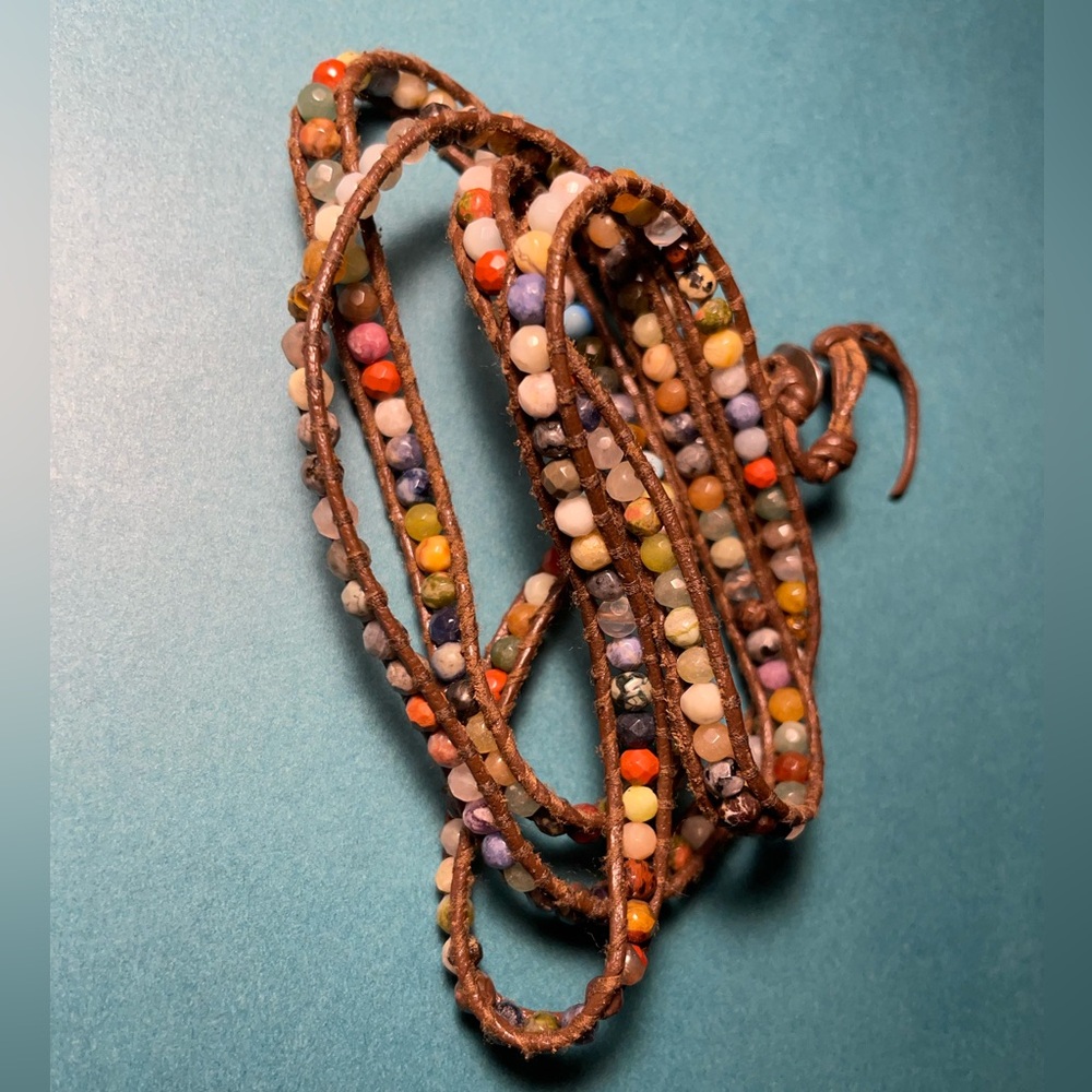 Chan Luu Crystal Wrap Bracelet
